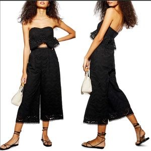 NWT Topshop Black Eyelet Jumper 4